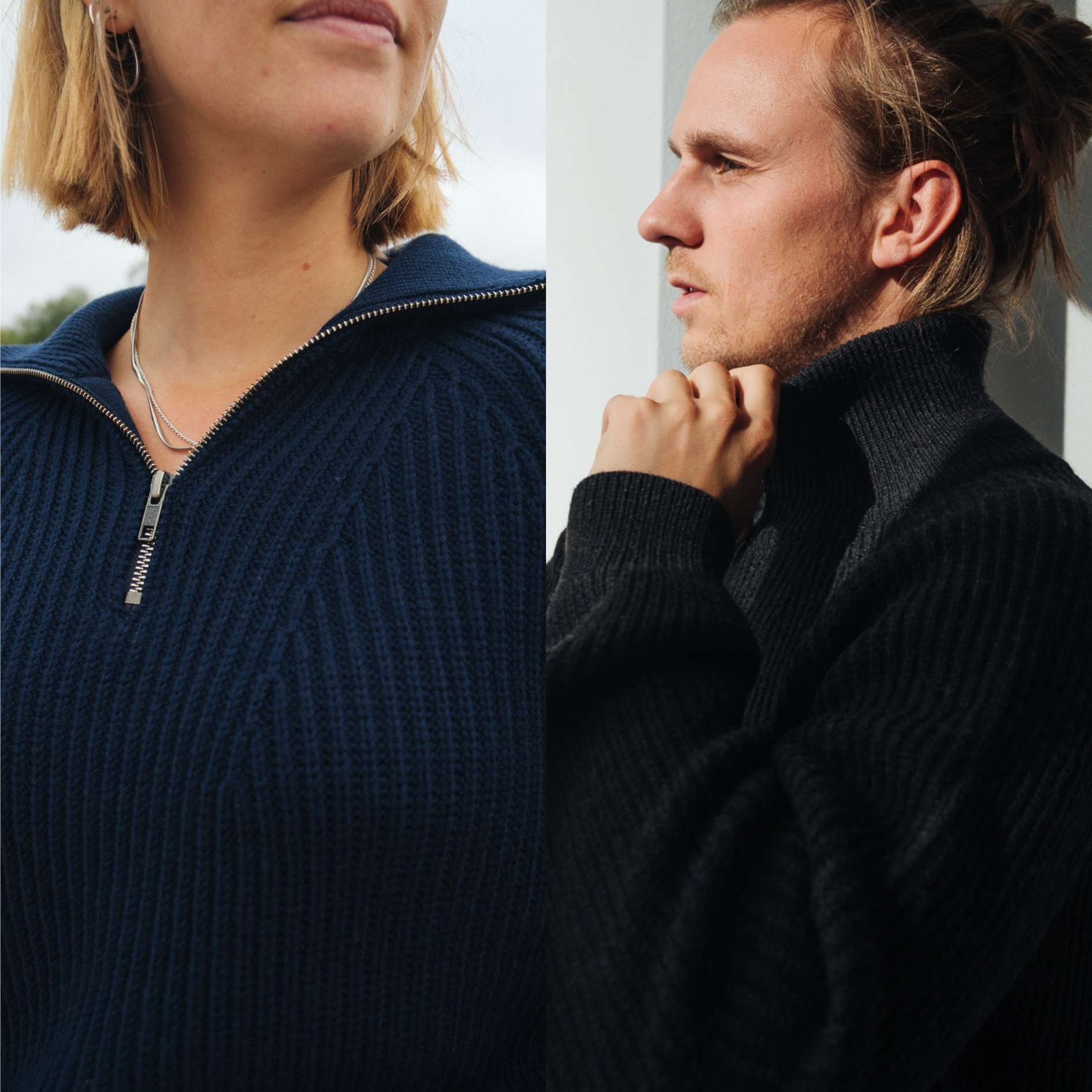 Nachhaltige Merino Troyer im Fair Fashion Shop SALZWASSER