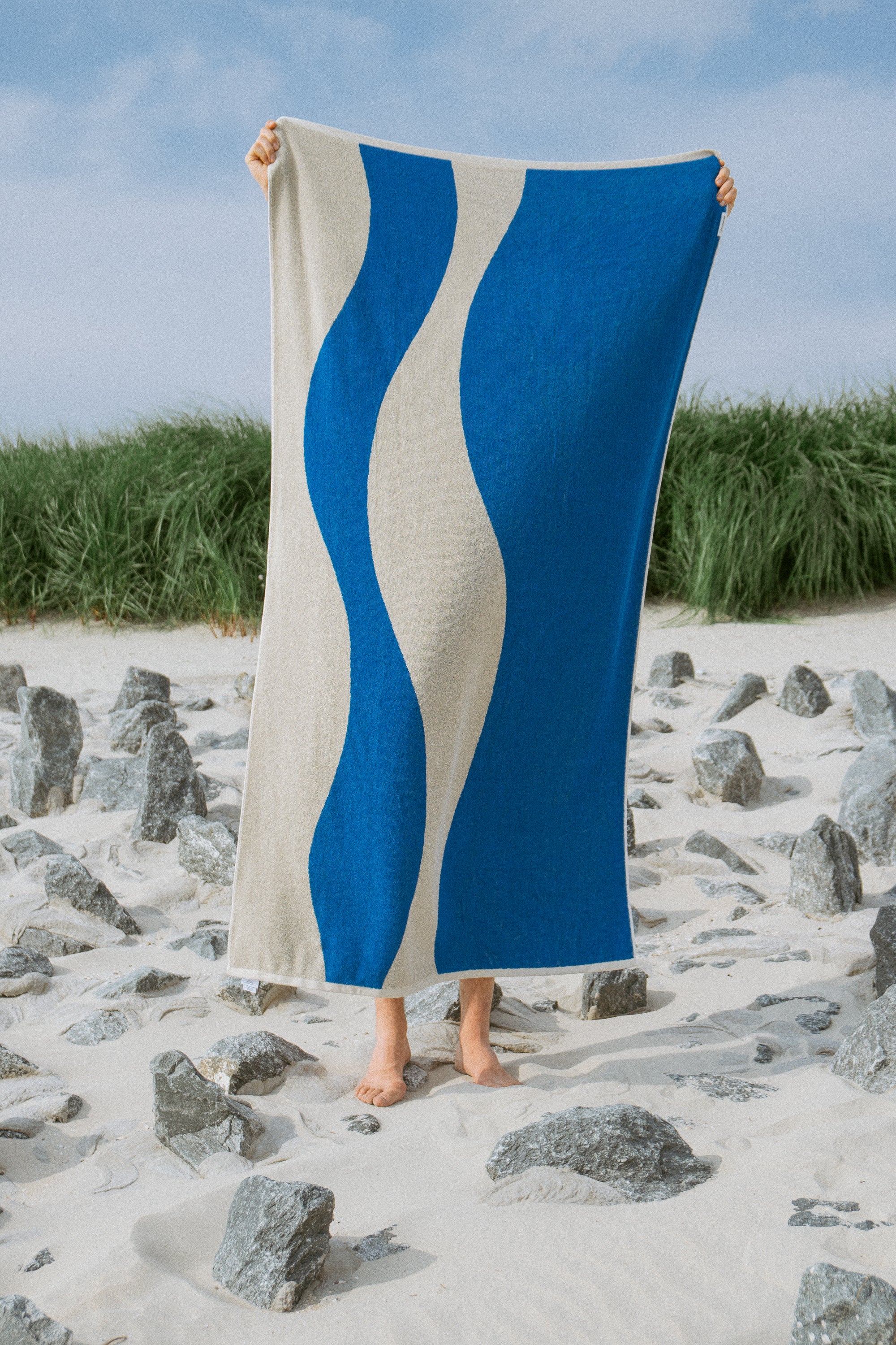 Strandhandtuch XXL von SALZWASSER für den Urlaub am Meer