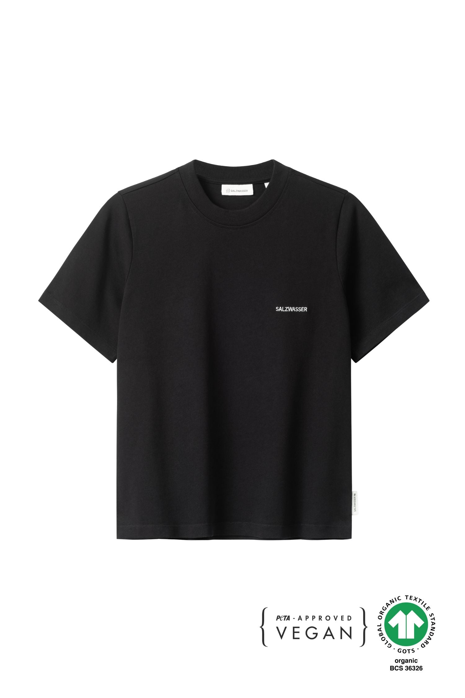 Frauen T-Shirt in Schwarz von SALZWASSER _women