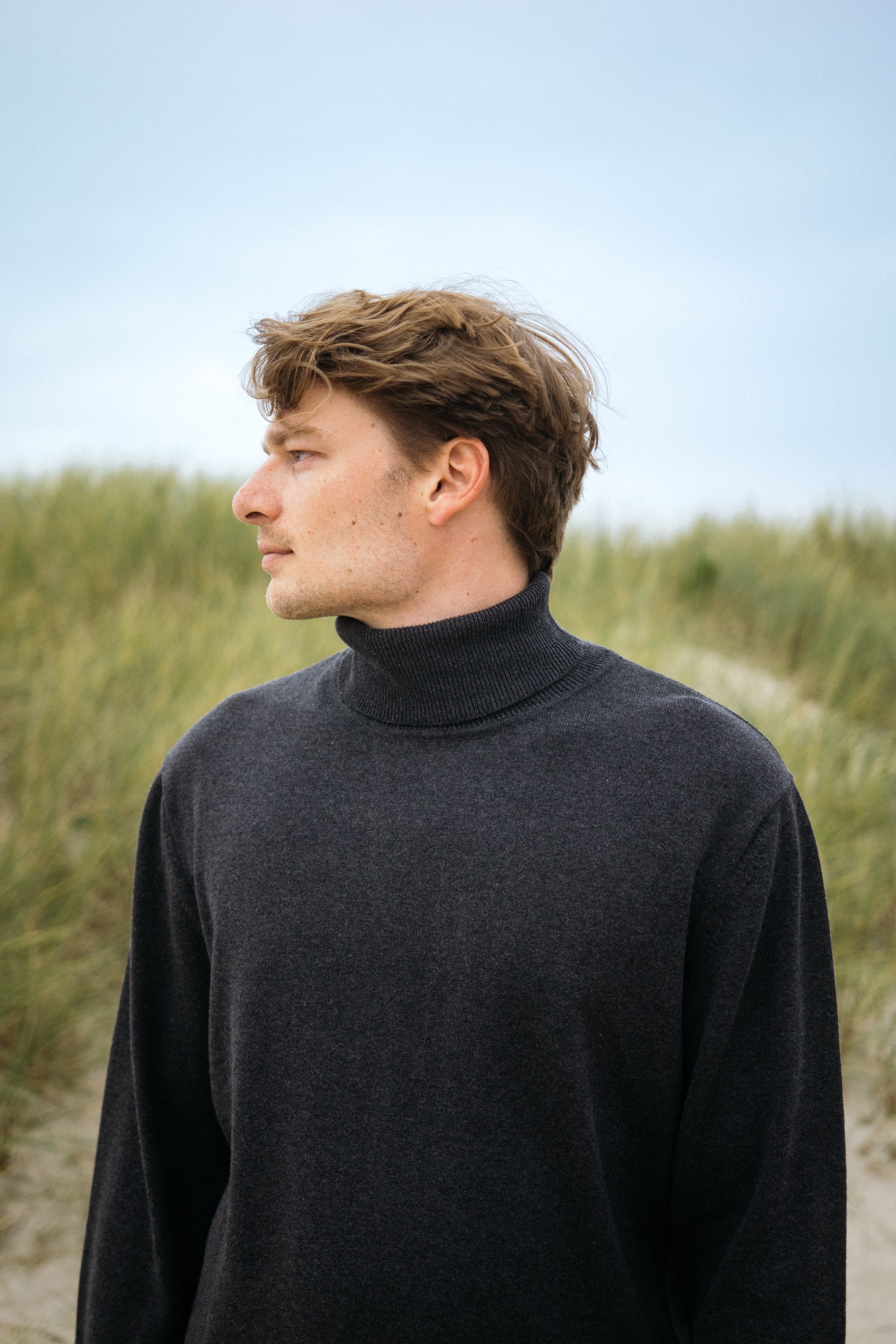 Bester Rollkragenpullover aus dickerer Bio-Baumwolle von SALZWASSER _men