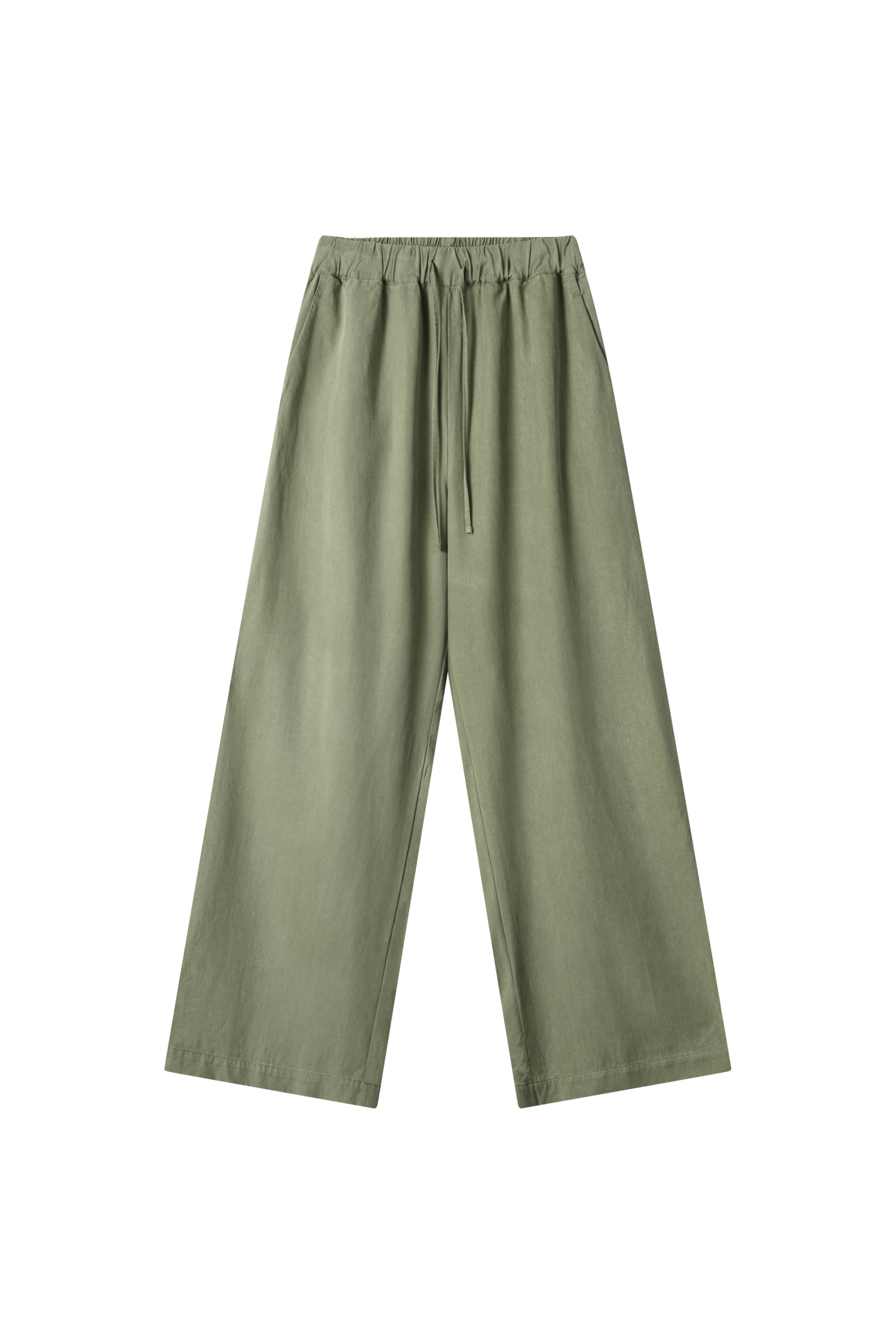 Damen Leinenhose in Oliv Grün nachhaltig in bester Qualität