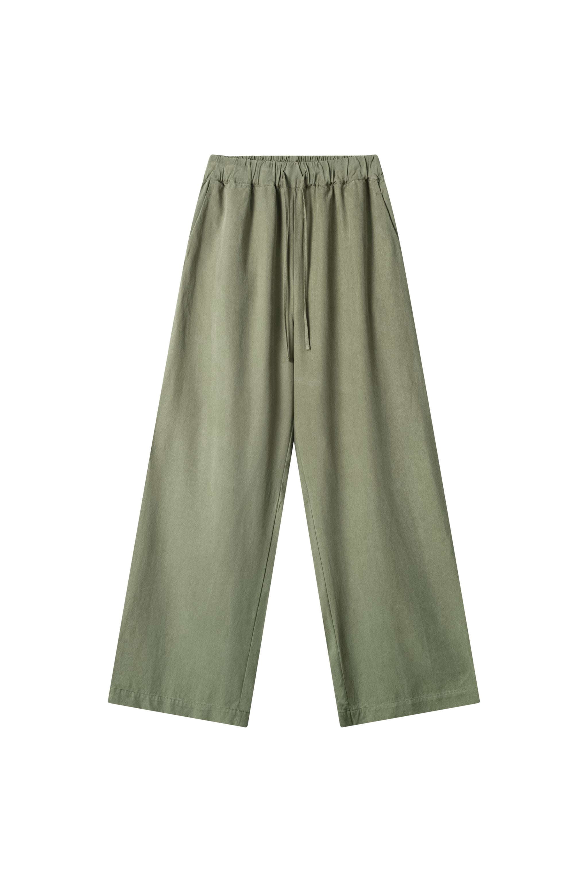 Damen Leinenhose in Oliv Grün nachhaltig in bester Qualität