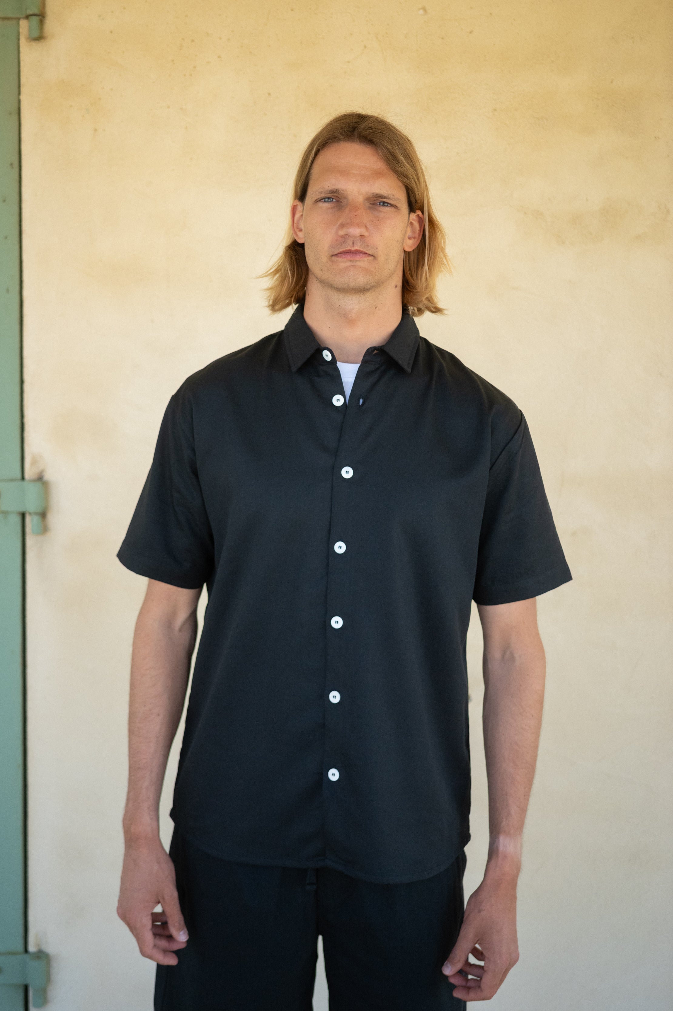 Kurzarm Leinen Hemd in bester Qualität nachhaltig aus Europa