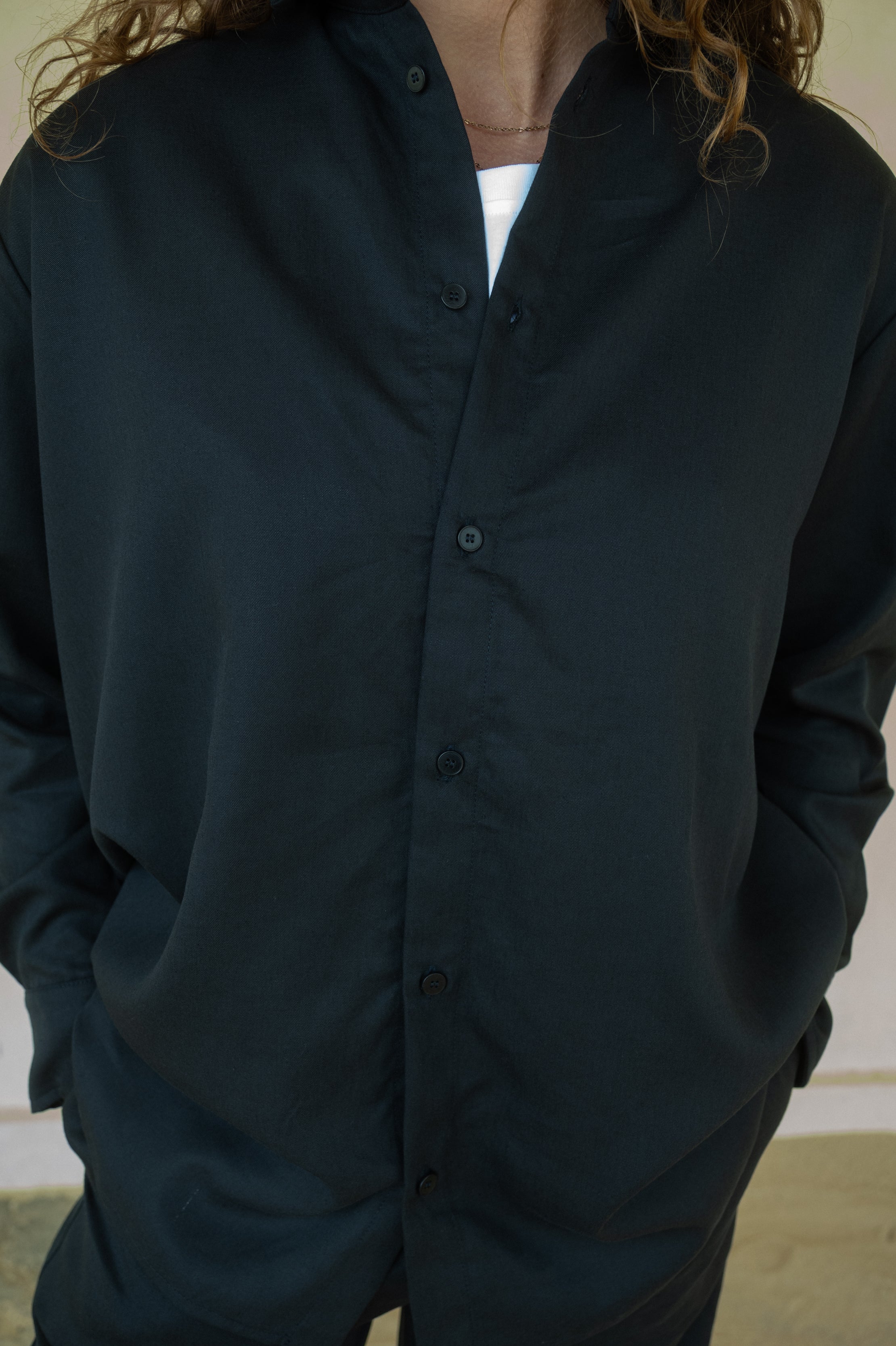 Damen Langarm Hemd aus Leinen in bester Qualität