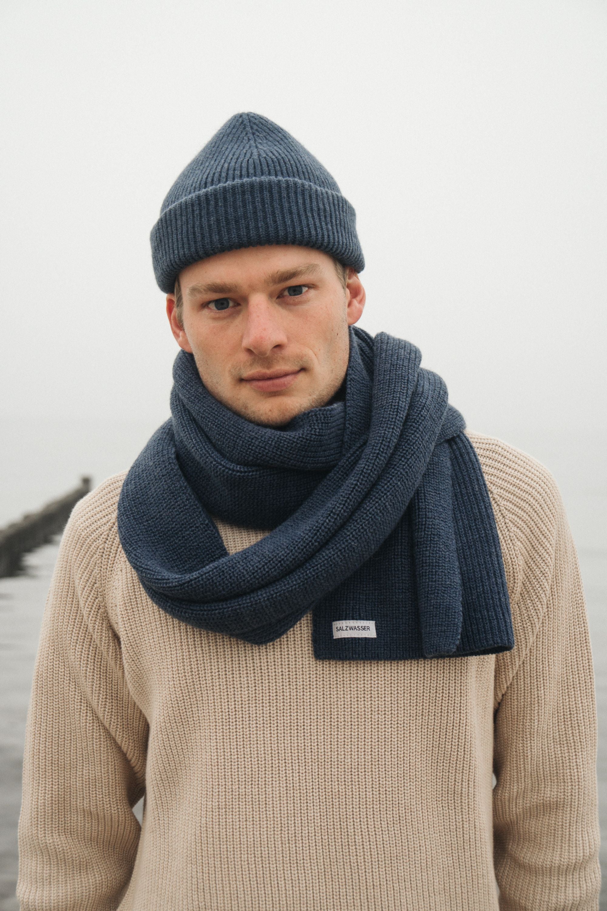 Seemannsmütze aus Merinwolle von SALZWASSER