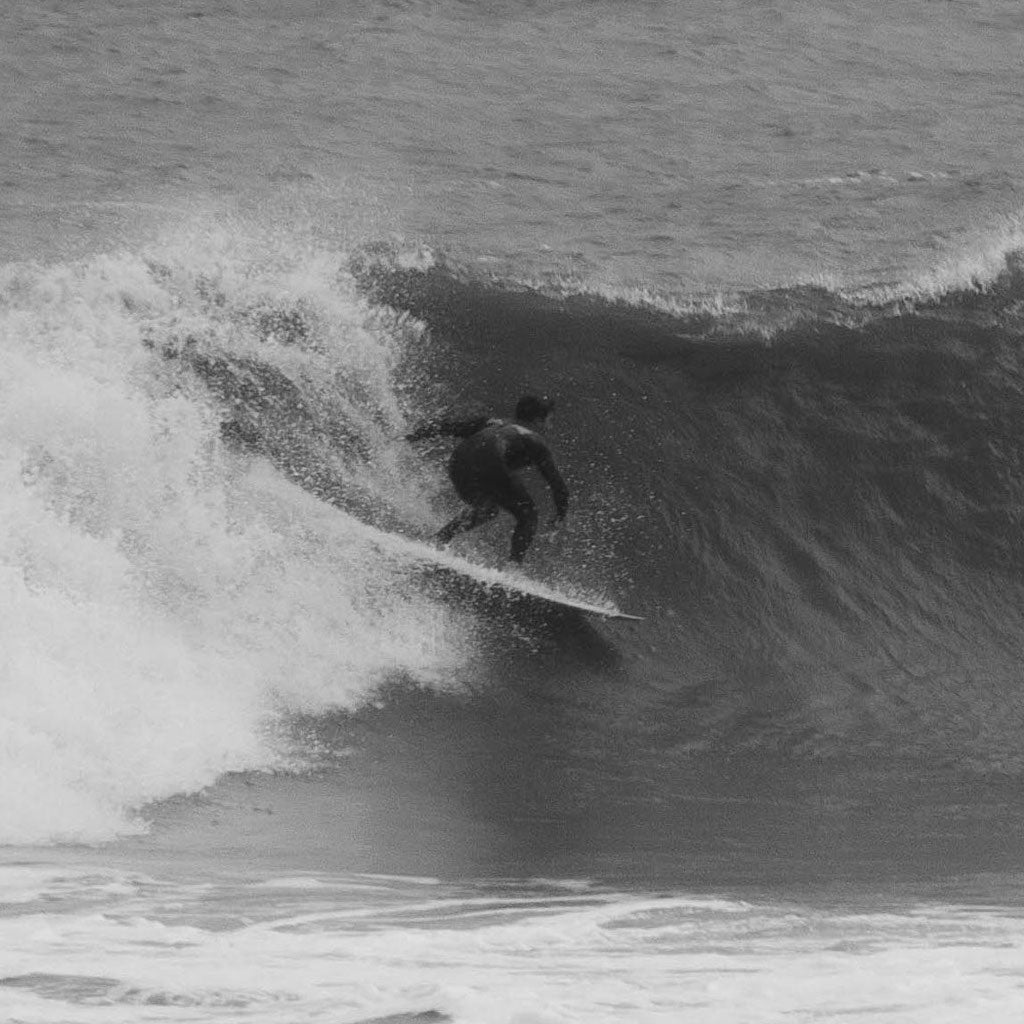 Timo Eichner surft am Januskopf auf Norderney