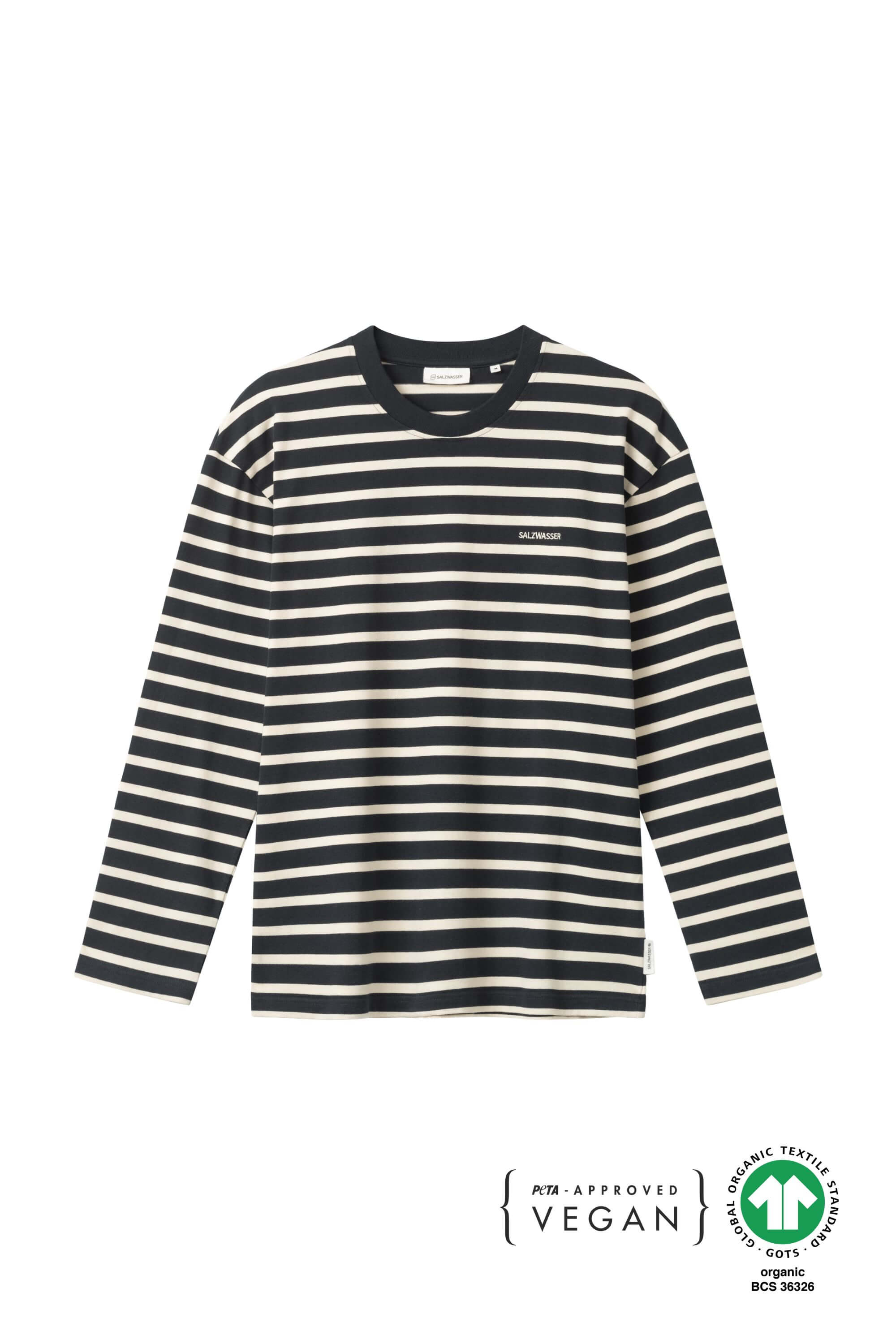 Unisex Longsleeve für Frauen und Männer in Gestreift von SALZWASSER _men _women