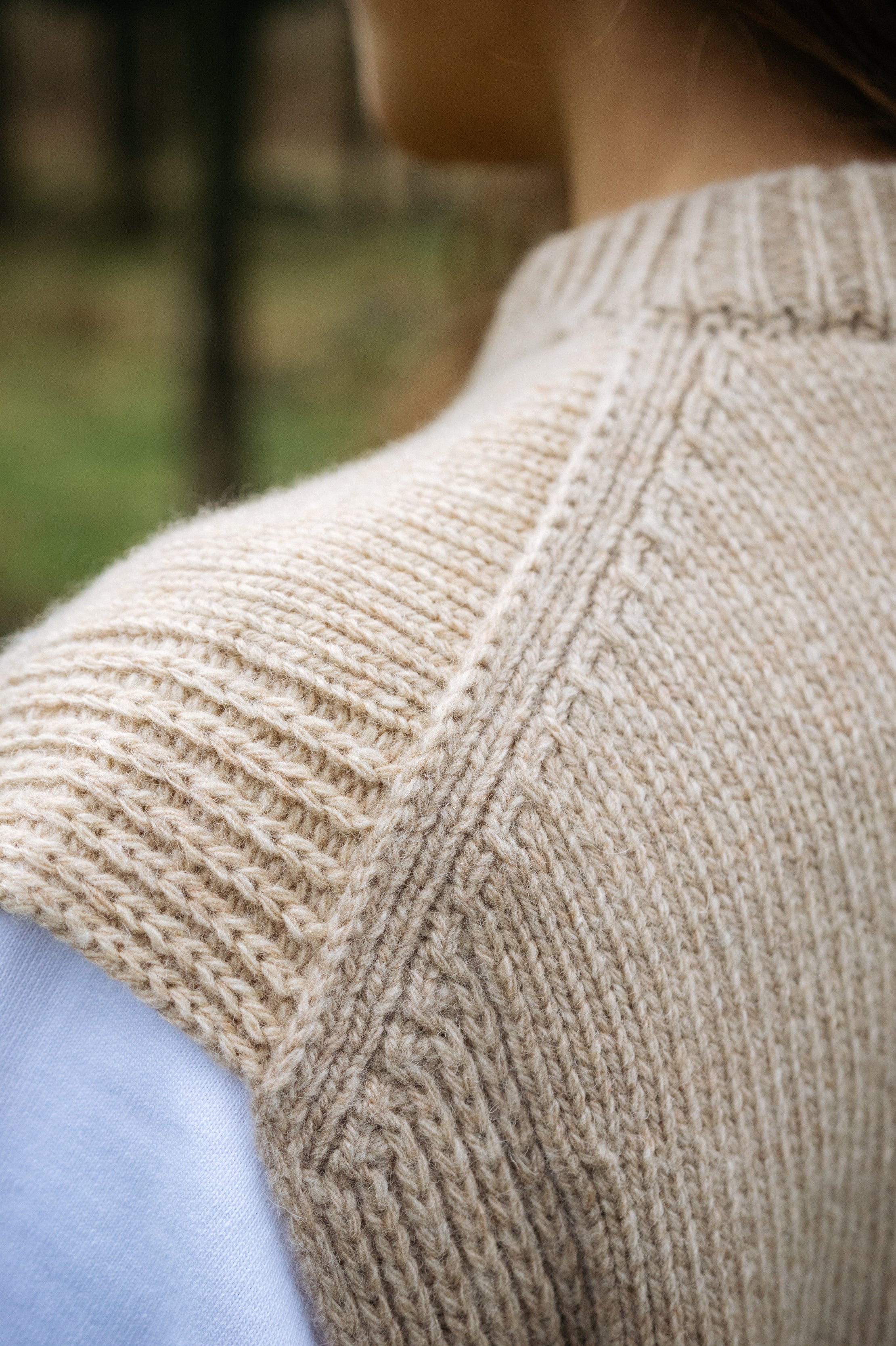 Woll-Pullunder Vesterbro Sand