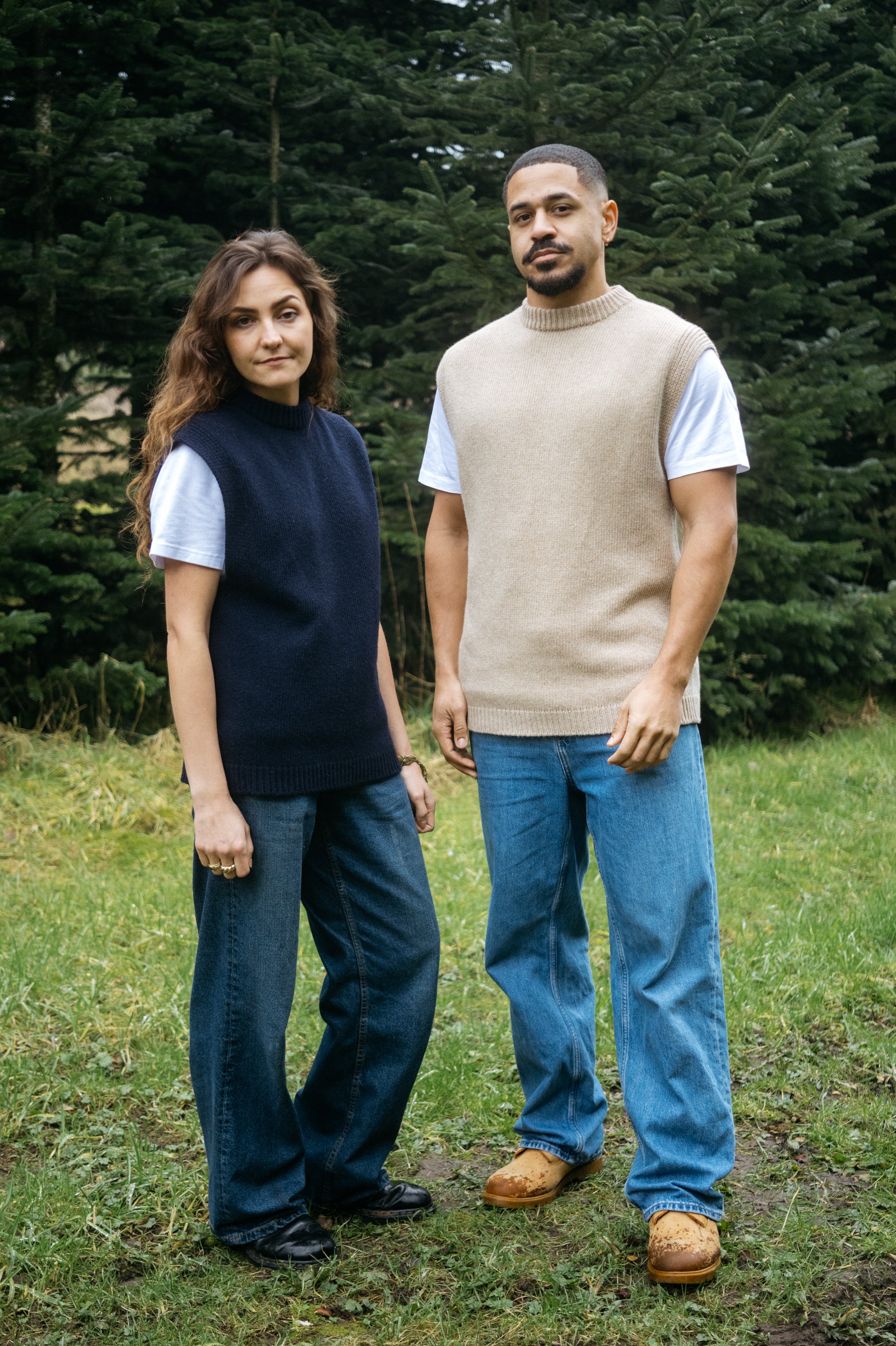 Unisex Woll Pullunder von SALZWASSER aus Italien