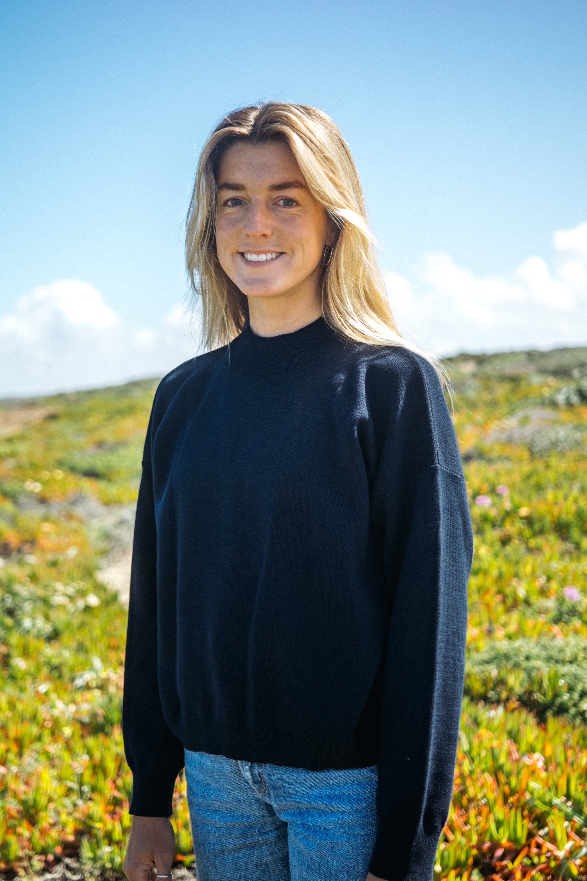 Baumwoll-Strickpullover aus fairer Produktion