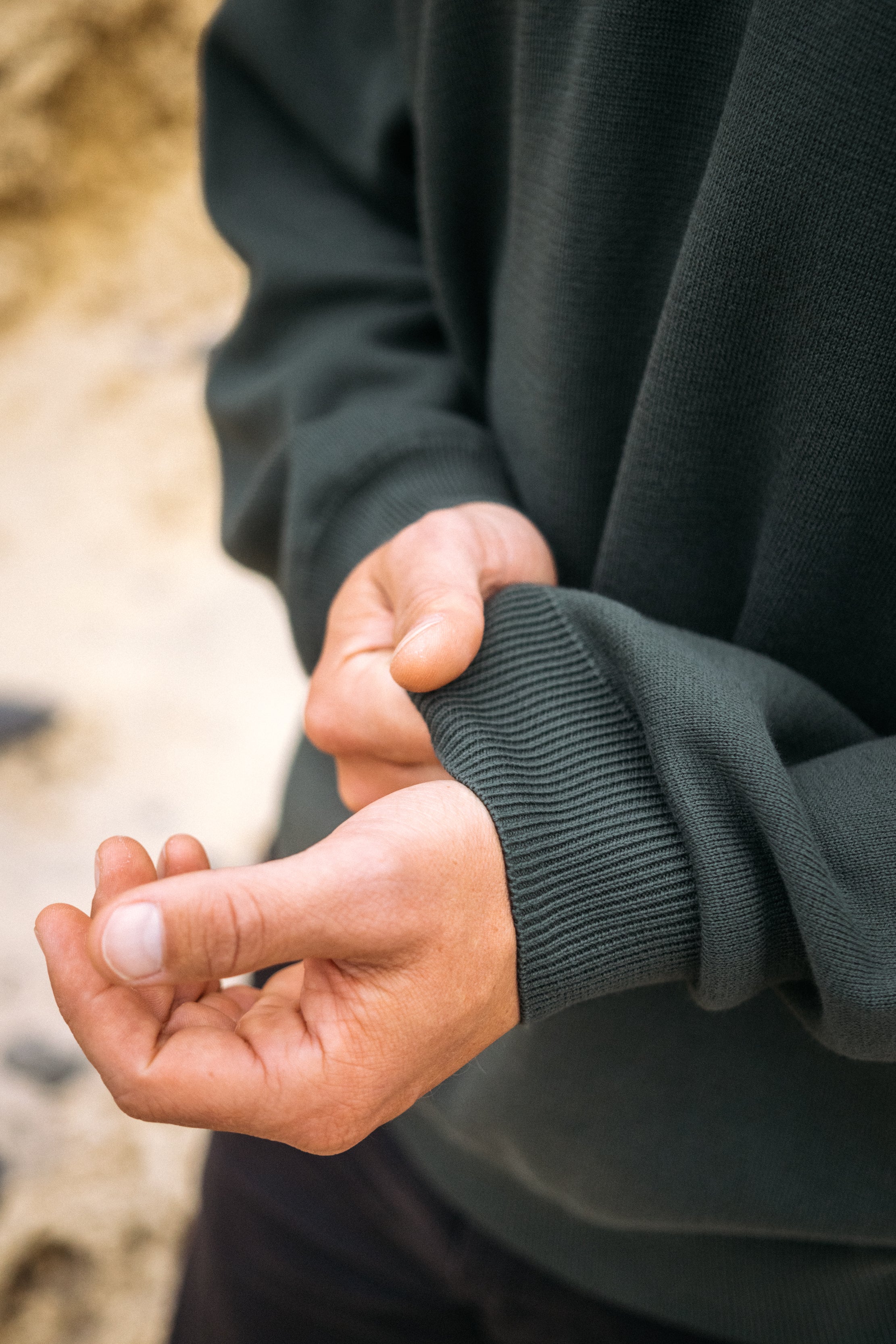 Gestrickte Bündchen für perfekte Passform