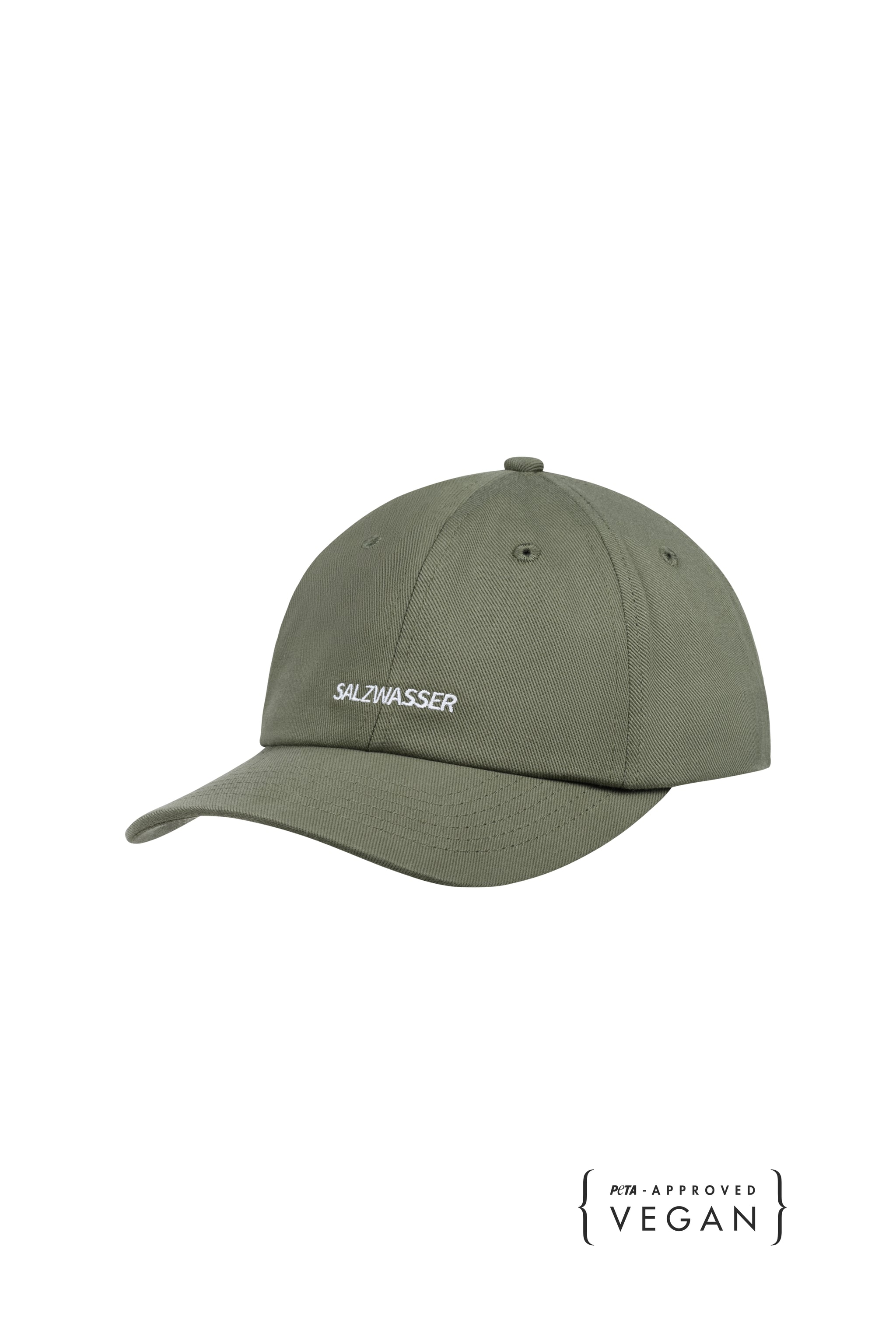 Oliv Grüne Cap aus Bio Baumwolle nachhaltig aus Europa