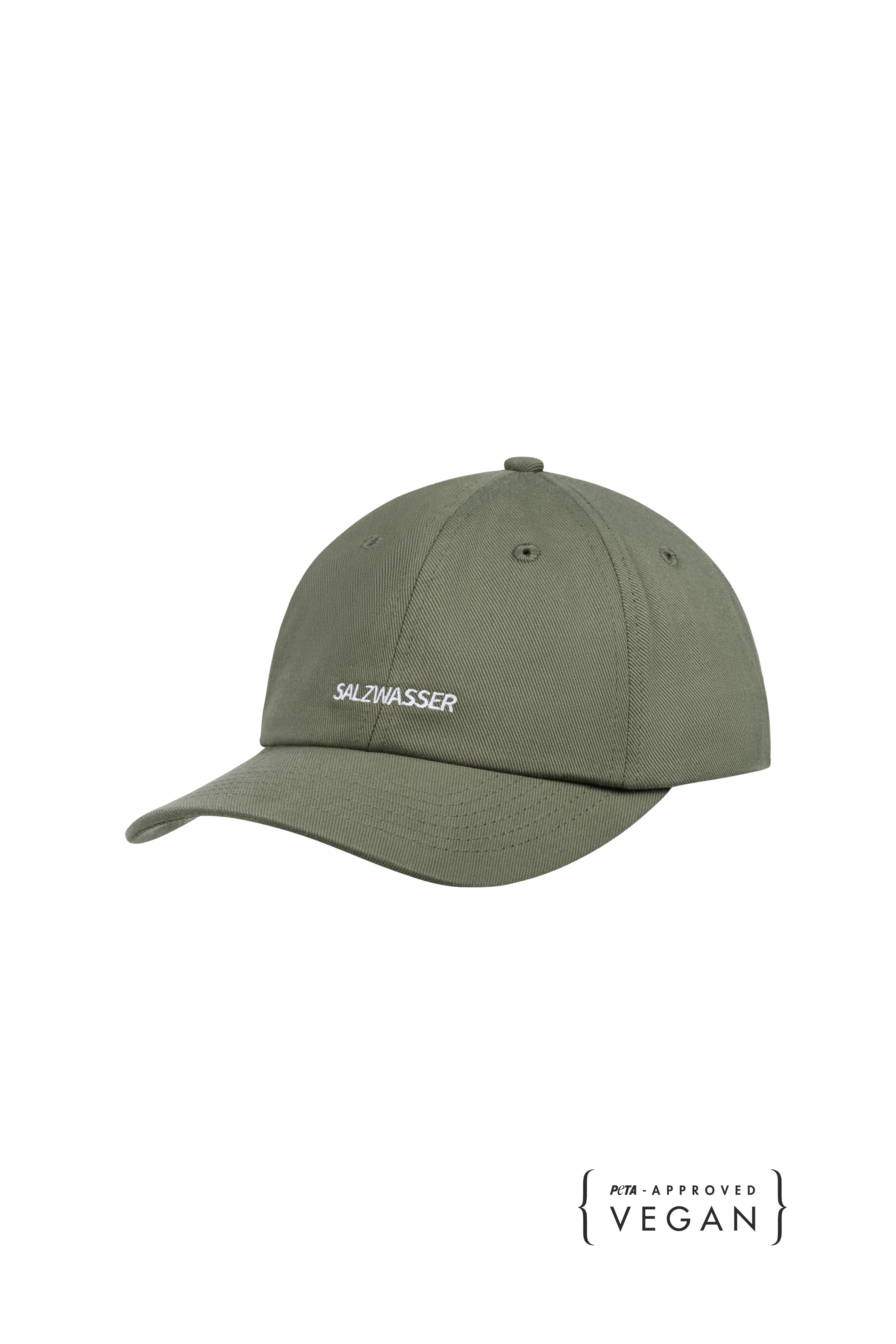Oliv Grüne Cap aus Bio Baumwolle nachhaltig aus Europa