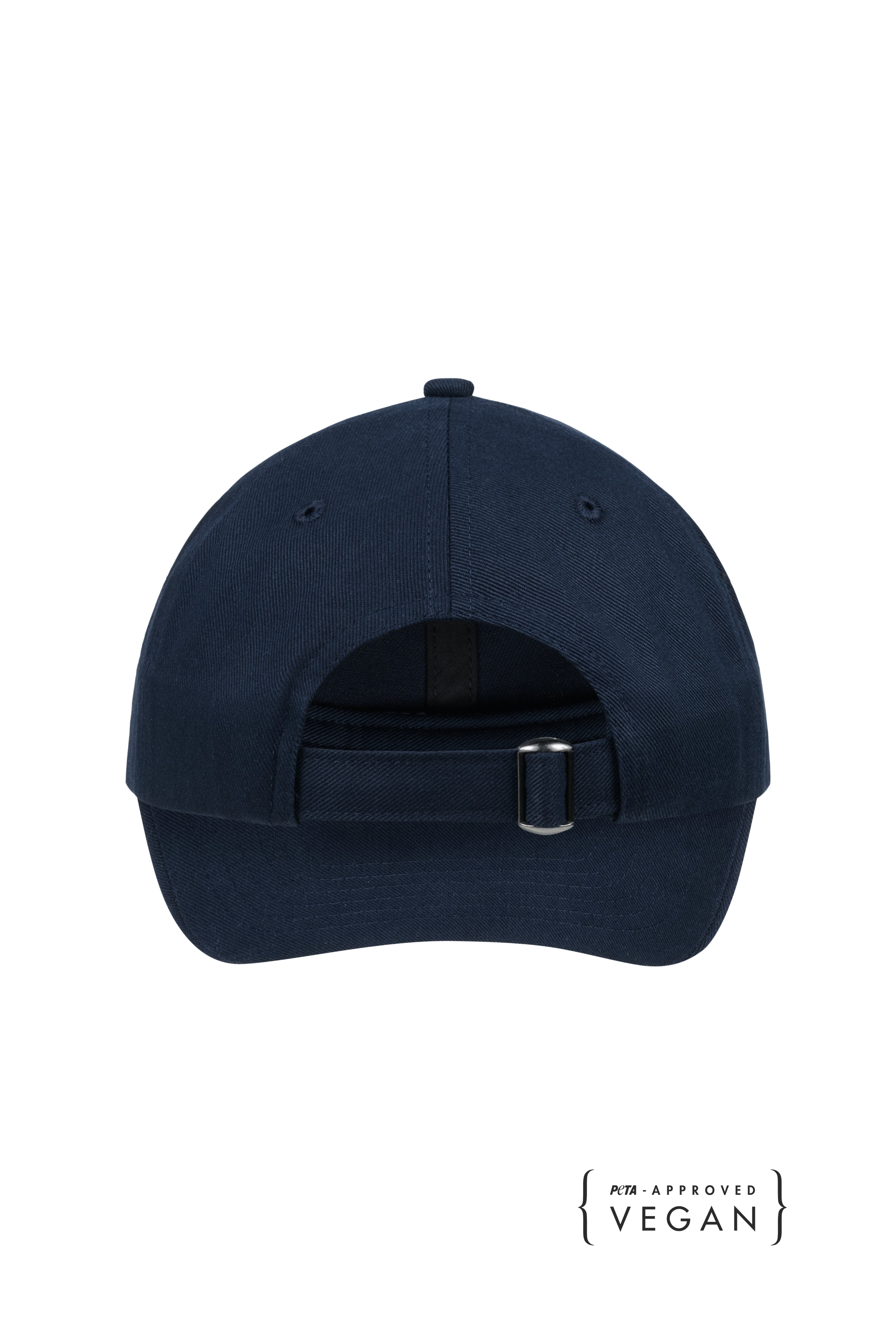 Base Cap in Dunkelblau nachhaltig aus Bio-Baumwolle