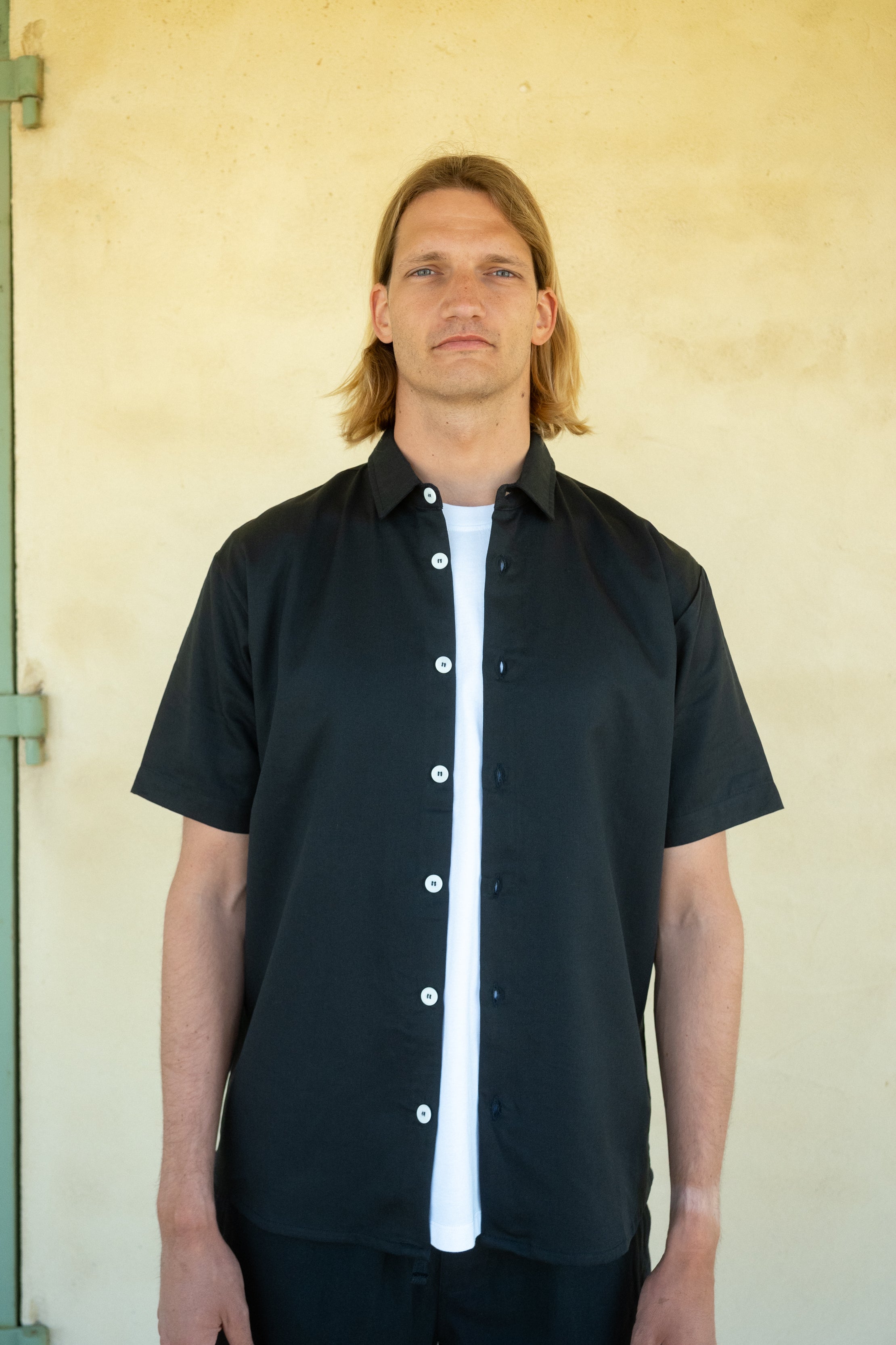 Herren Kurzarm Hemd aus Leinen in bester Qualität von SALZWASSER