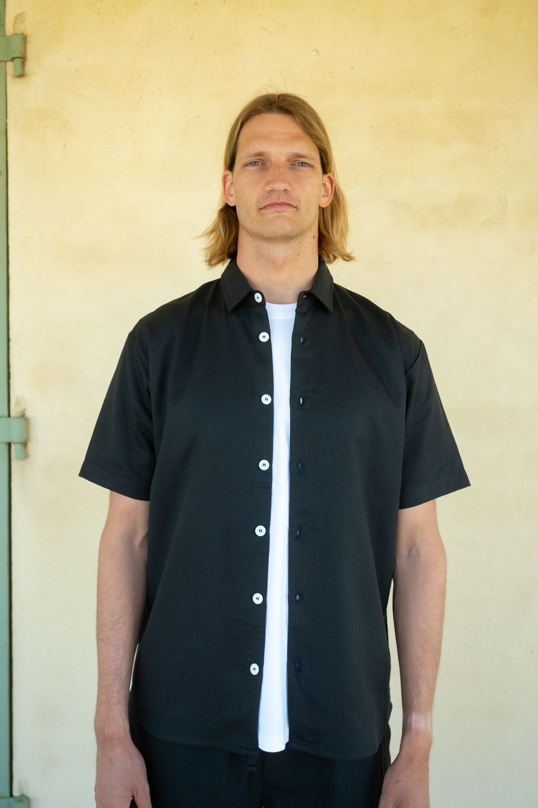 Herren Kurzarm Hemd aus Leinen in bester Qualität von SALZWASSER