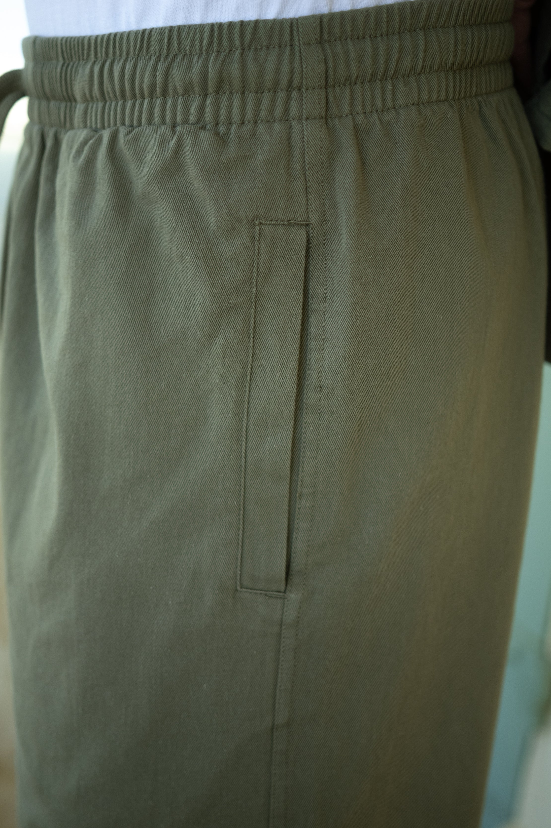 Grüne Walkshorts kurze Hose Herren von SALZWASSER aus Europa