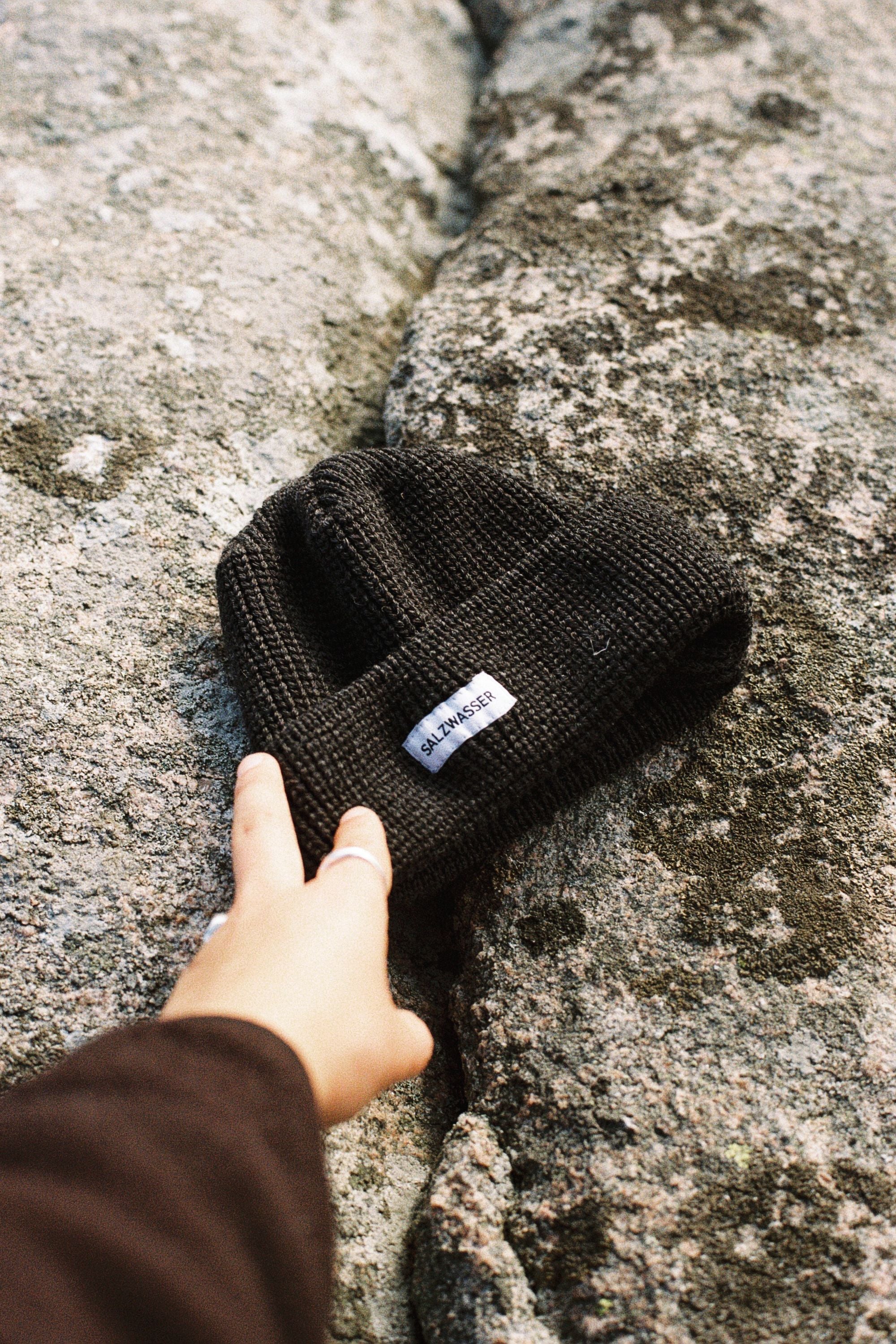 Nachhaltige Merinowollmütze von SALZWASSER 