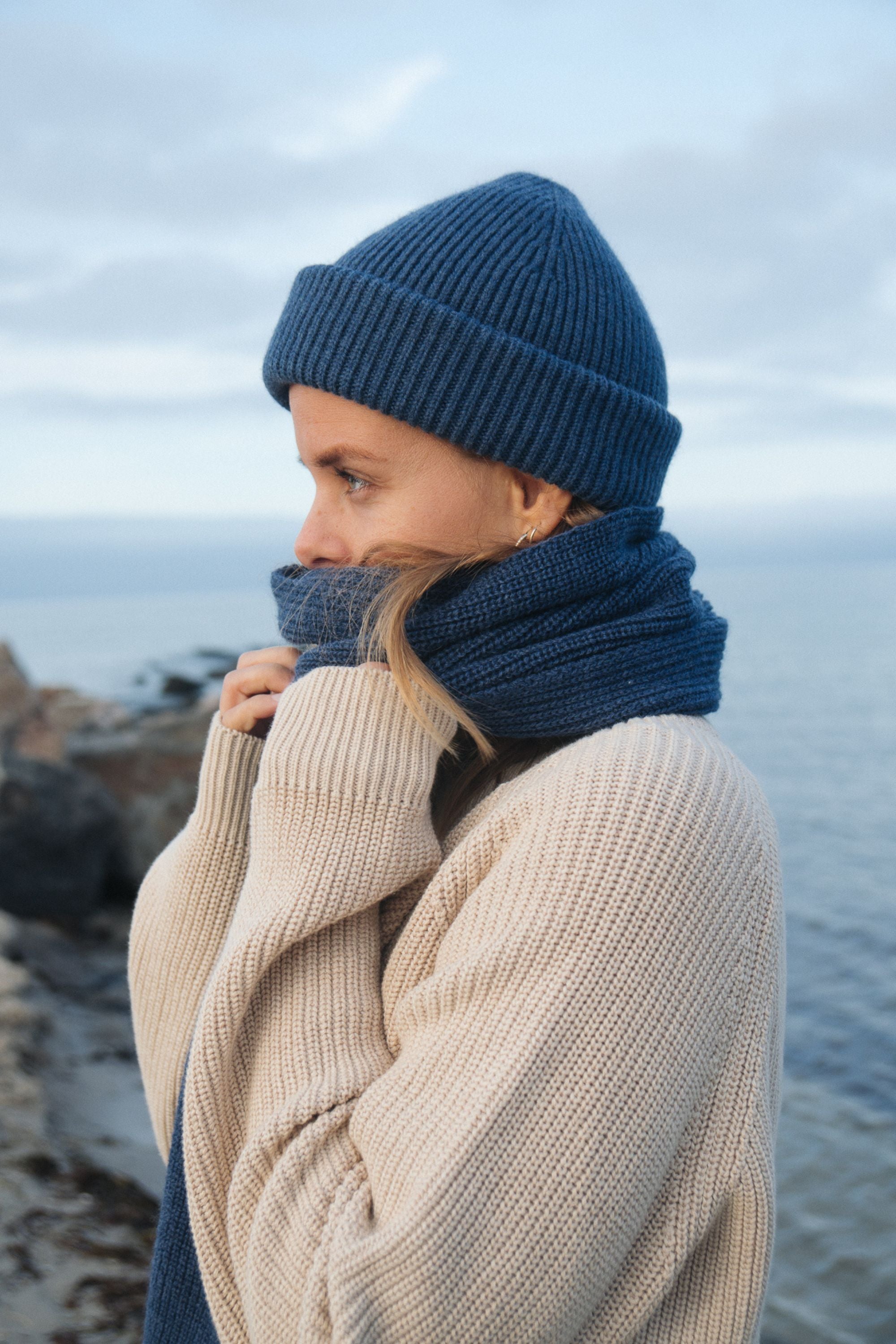 Mütze Seemann Indigo