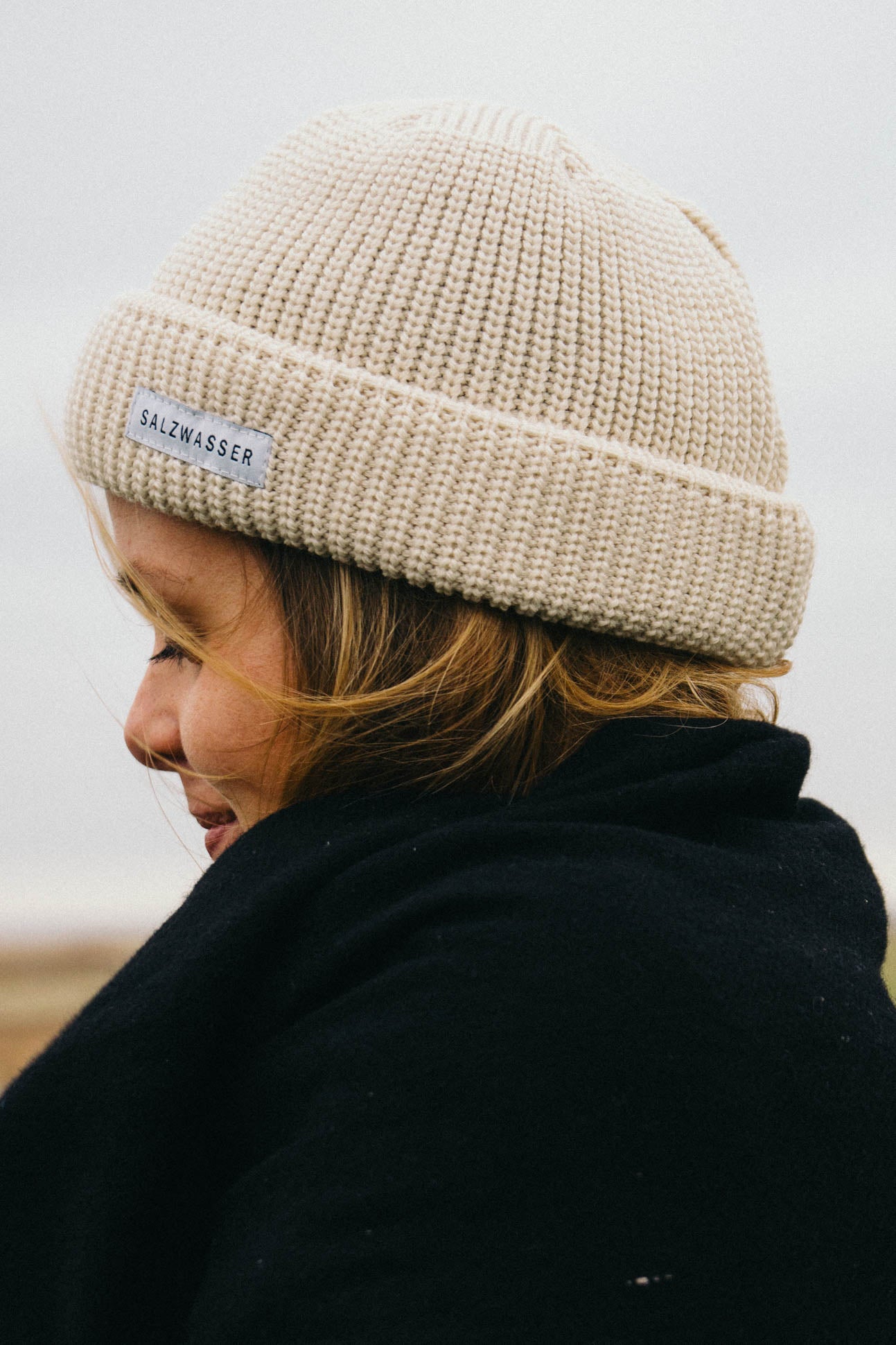 Mütze Fisherman Wollweiss - SALZWASSER - Nachhaltige Kleidung