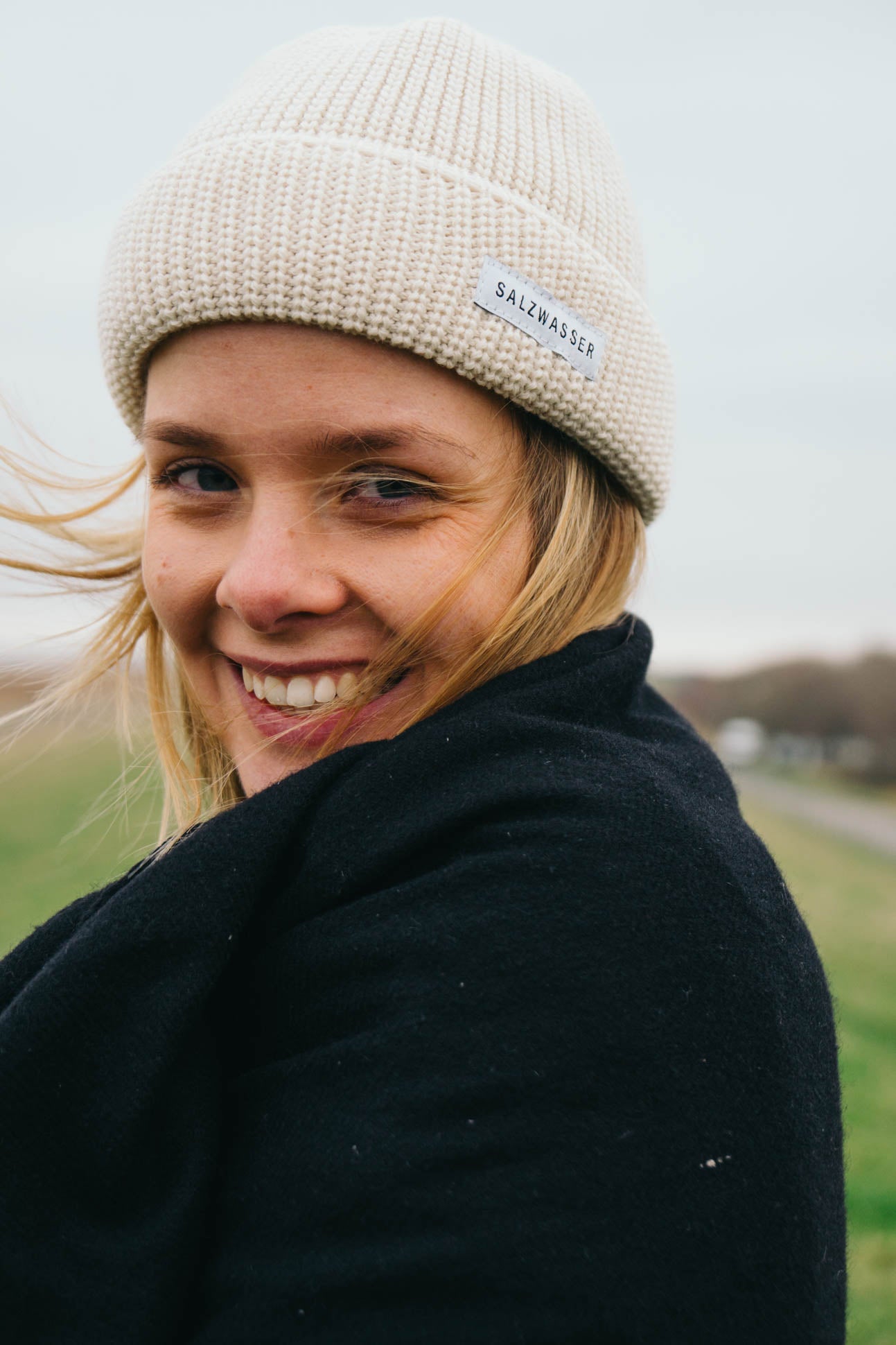 Mütze Fisherman Wollweiss - SALZWASSER - Nachhaltige Kleidung