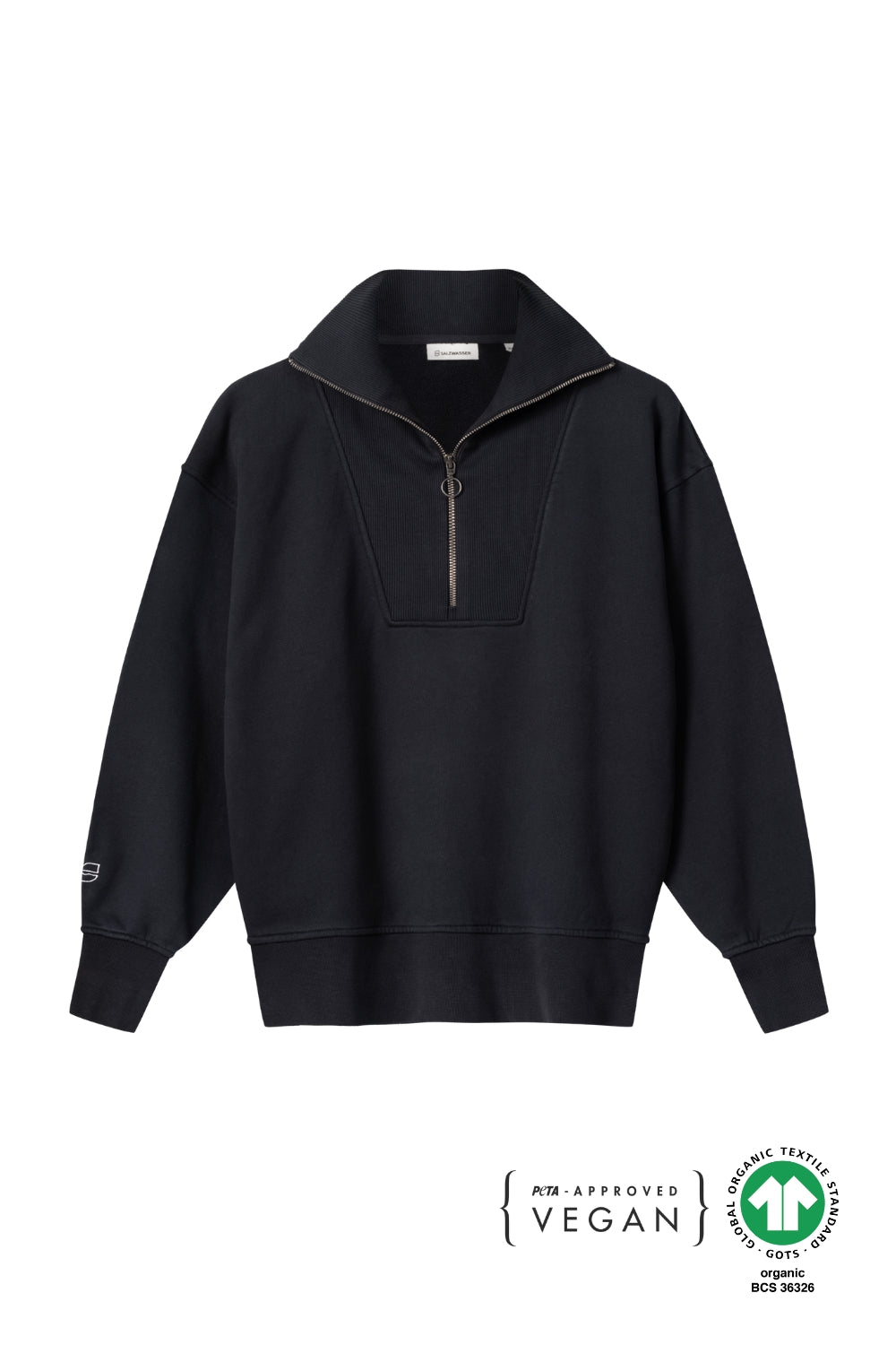 Troyer Damen in der Farbe Marine Blau aus 100% Bio-Baumwolle